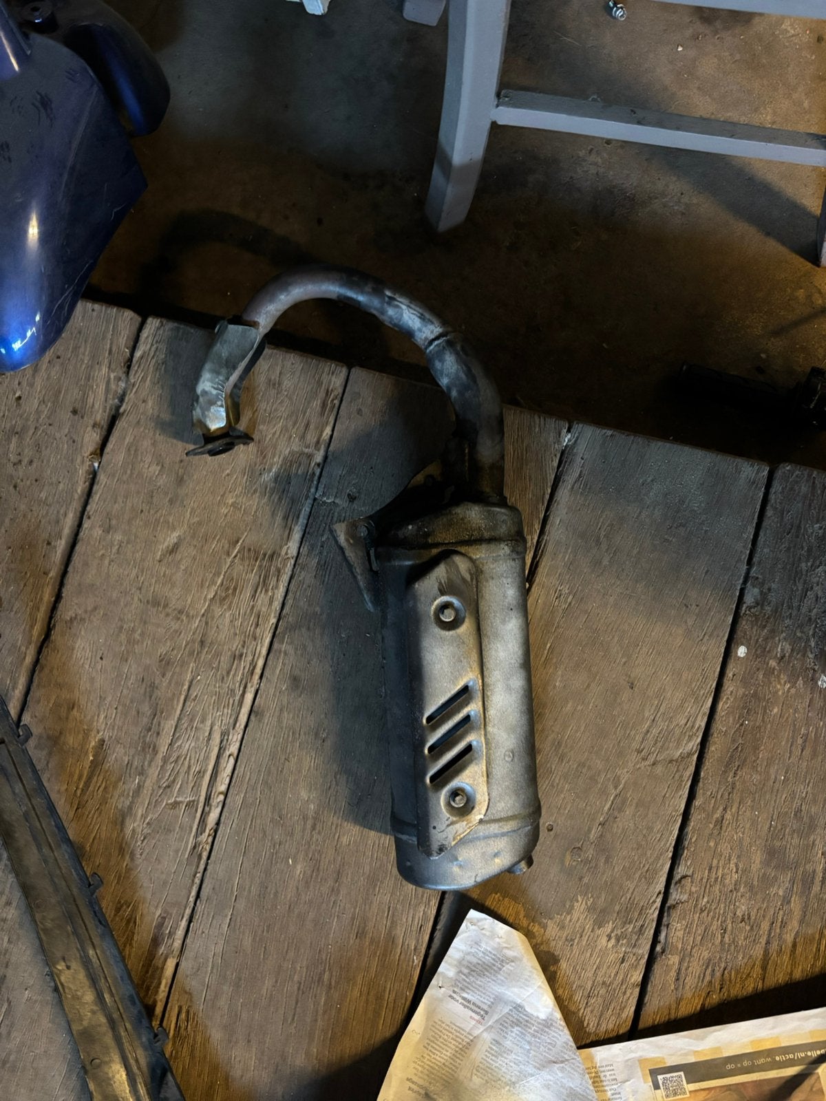 Uitlaat kymco dj, Ophalen of Verzenden, Gebruikt, Uitlaat, Kymco