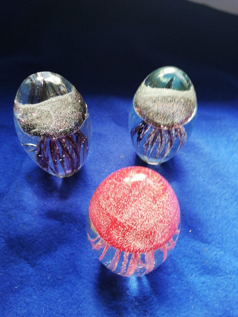 Murano kwallen 3 stuks 13 cm, Ophalen