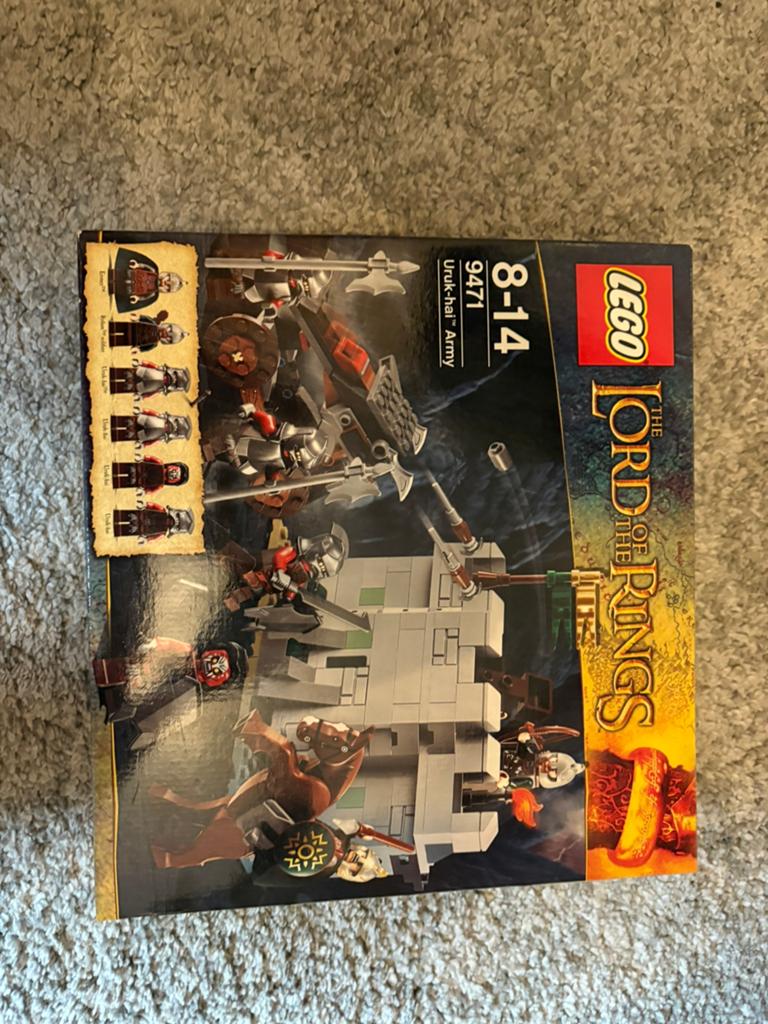 Lego lord of the rings, Uruk-hai army, set 9471 sealed, Ophalen of Verzenden, Nieuw