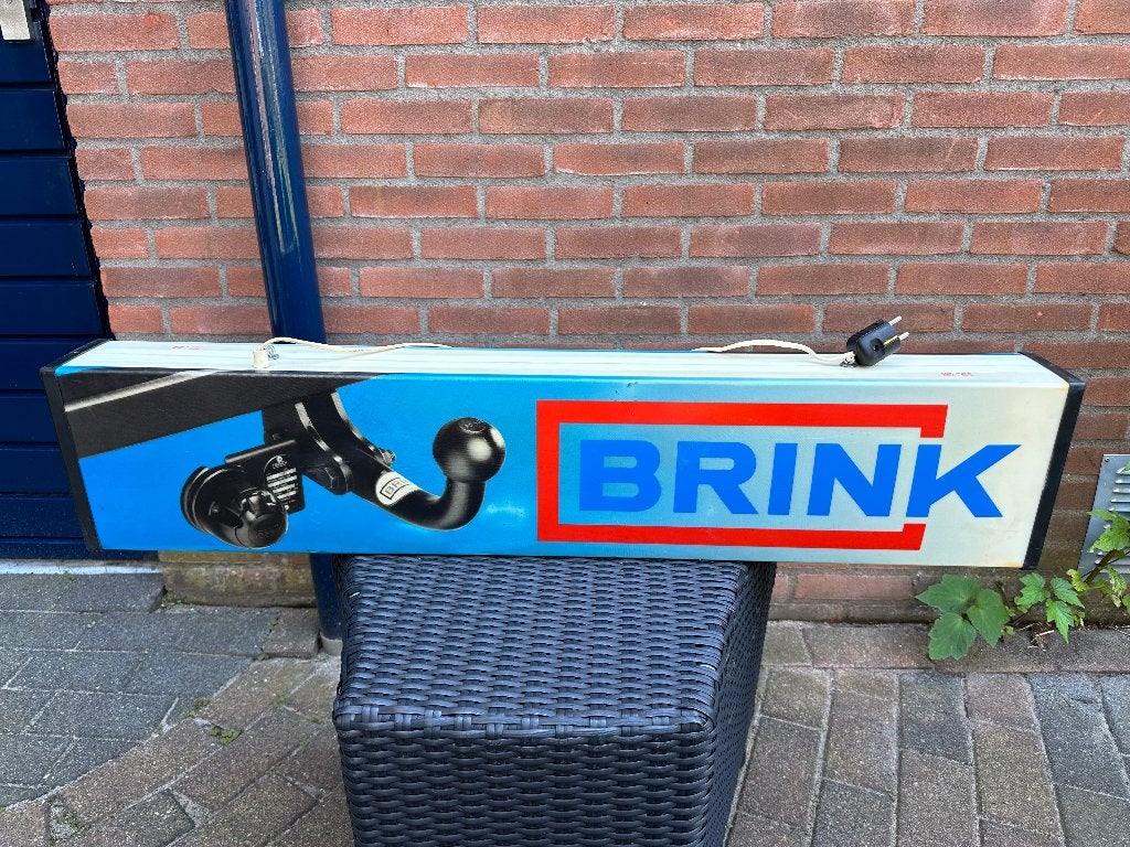Fraaie oude BRINK trekhaken lichtbak. Automotive., Verzamelen, Merken en Reclamevoorwerpen, Ophalen, Gebruikt, Lichtbak of (neon) lamp