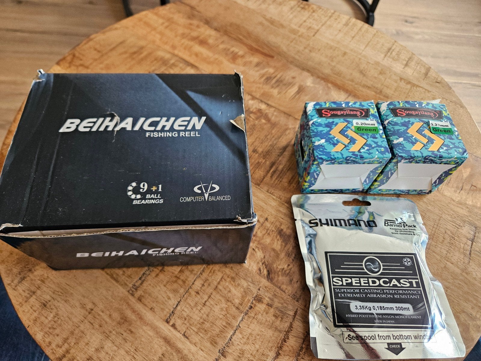 Baitrunner molen,met rollen lijn., Watersport en Boten, Hengelsport | Karpervissen, Ophalen of Verzenden, Nieuw, Molen