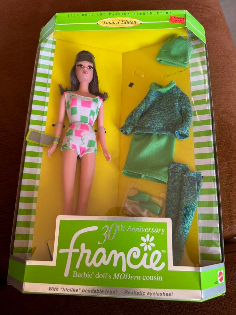 30th Anniversary Francie NRFB, Ophalen of Verzenden, Nieuw, Pop
