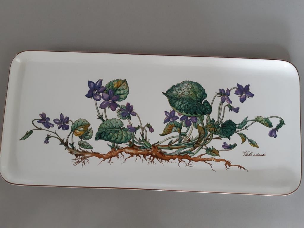 Cakeschaal Villeroy en Boch Botanica, Ophalen of Verzenden, Overige stijlen, Porselein, Schaal of Schalen
