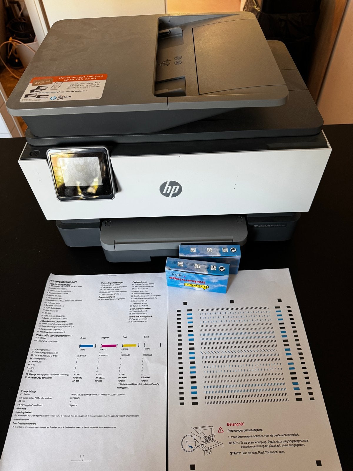 HP OfficeJet Pro 9014e All-in-One Printer, Computers en Software, Printers, Faxen, Inkjetprinter, All-in-one, Ophalen of Verzenden