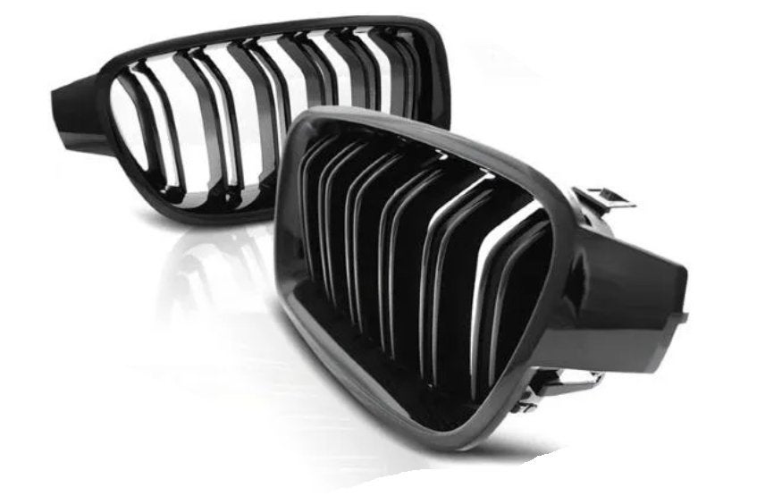 Grill Nierenset Dubbel spijlen BMW F30, F80, F31, Zwart mat, Buurserstraat 15 A, 7481 EG,Haaksbergen, Nieuw, Ophalen of Verzenden
