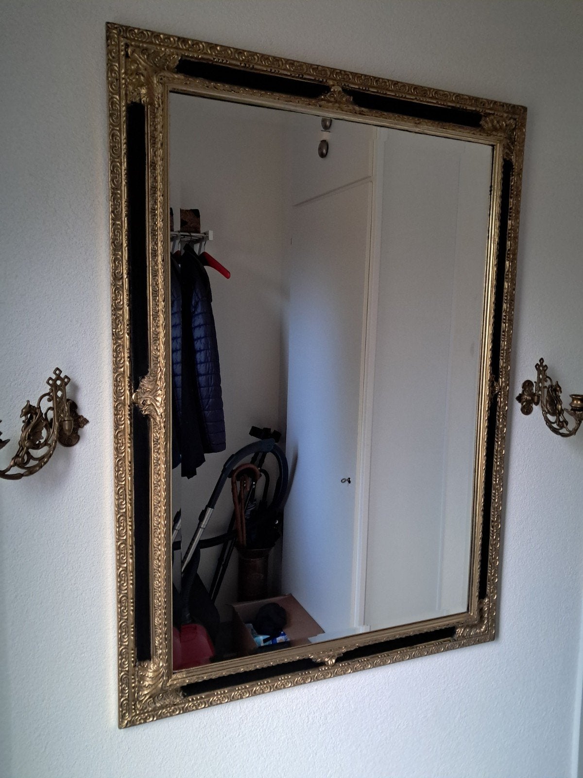 Spiegel, Huis en Inrichting, Ophalen, Gebruikt, 100 tot 150 cm, 75 tot 100 cm
