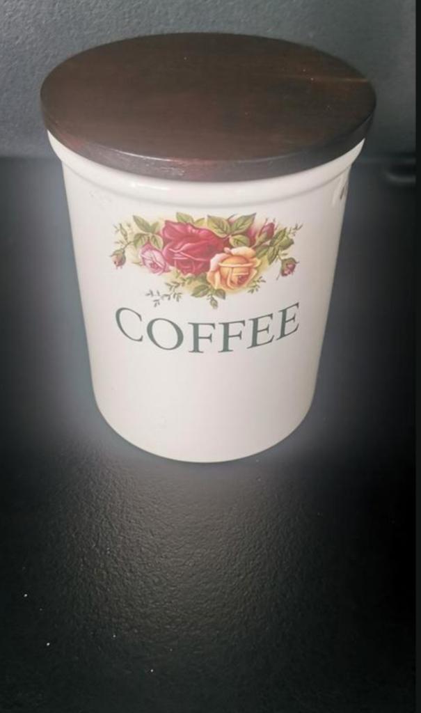 Te koop Charmante vintage koffiepot Royal Albert, Ophalen, Zo goed als nieuw, Overige