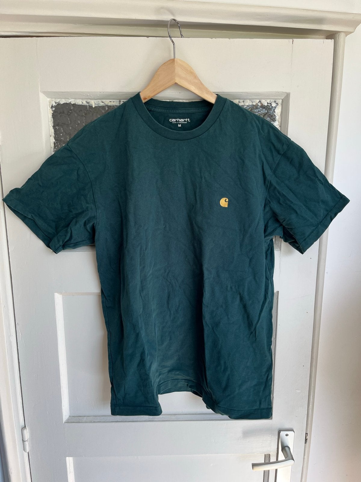 Carhartt T-shirt Groen Maat M, Maat 48/50 (M), Carthartt, Ophalen of Verzenden, Carthartt