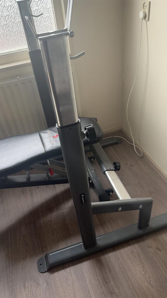 Insportline bankdruk pw30 haltersteunen benchpress, Sport en Fitness, Fitnessmaterialen, Nieuw, Fitnessbank, Ophalen