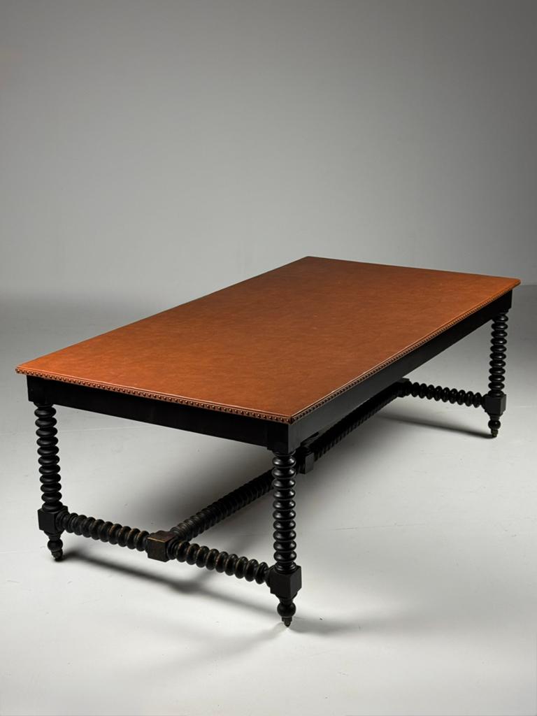 Bobbin werktafel 19e eeuw antiek