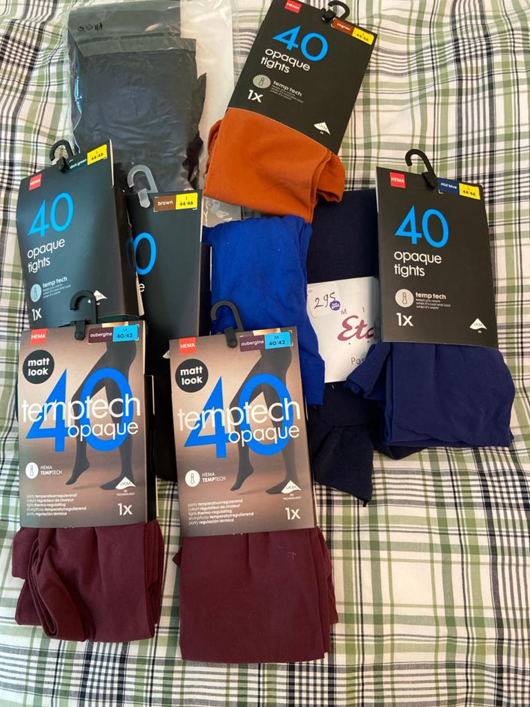Hema Temptech Opaque Panty's - Diverse Kleuren en Maten, Kleding | Dames, Leggings, Maillots en Panty's, Nieuw, Panty, Maat 40/42 (M)