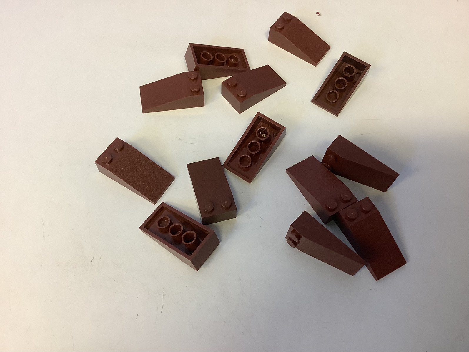 Lego dakpan 18 4x2 bruin, Ophalen of Verzenden, Gebruikt, Losse stenen, Lego