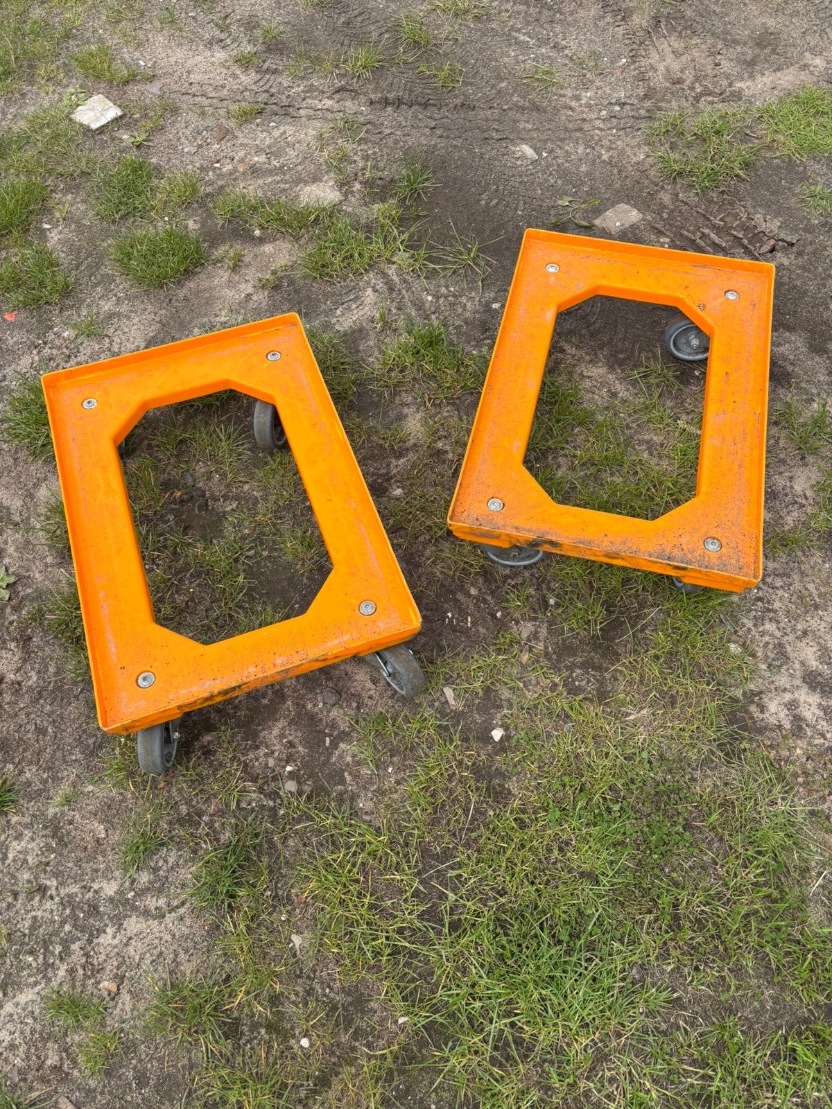 Rol karretje, 100 liter of meer, Ophalen, Gebruikt, Transportkar