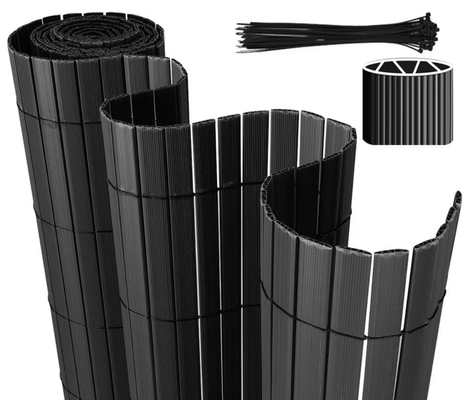 PVC Balkonscherm of tuinscherm 90 x 500 nieuw in verpakking, Tuin en Terras, Ophalen, Nieuw