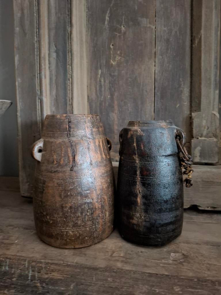 Twee unieke nepalese kruikjes met ketting, Ophalen of Verzenden, Nieuw