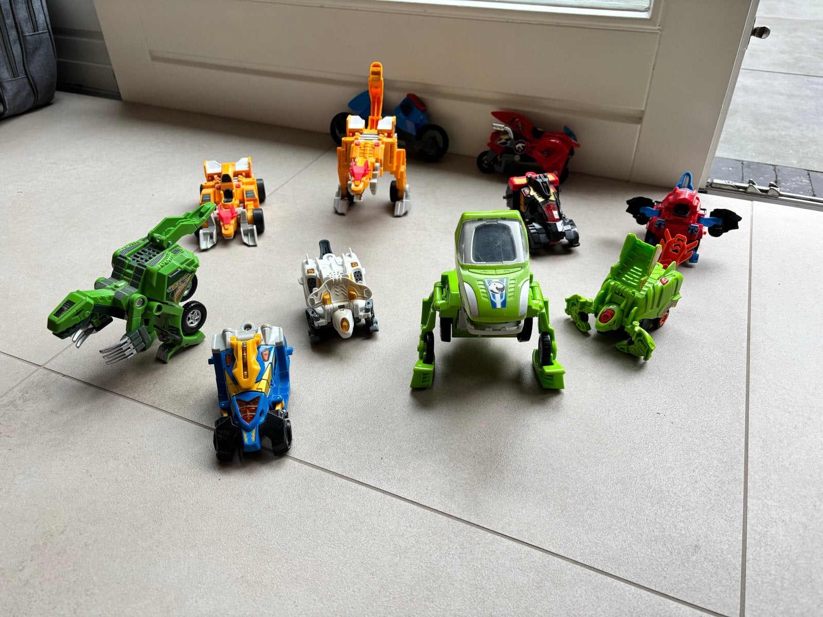 V Tech Transform Autobots met geluidseffecten - Prima staat!, Ophalen of Verzenden, Gebruikt