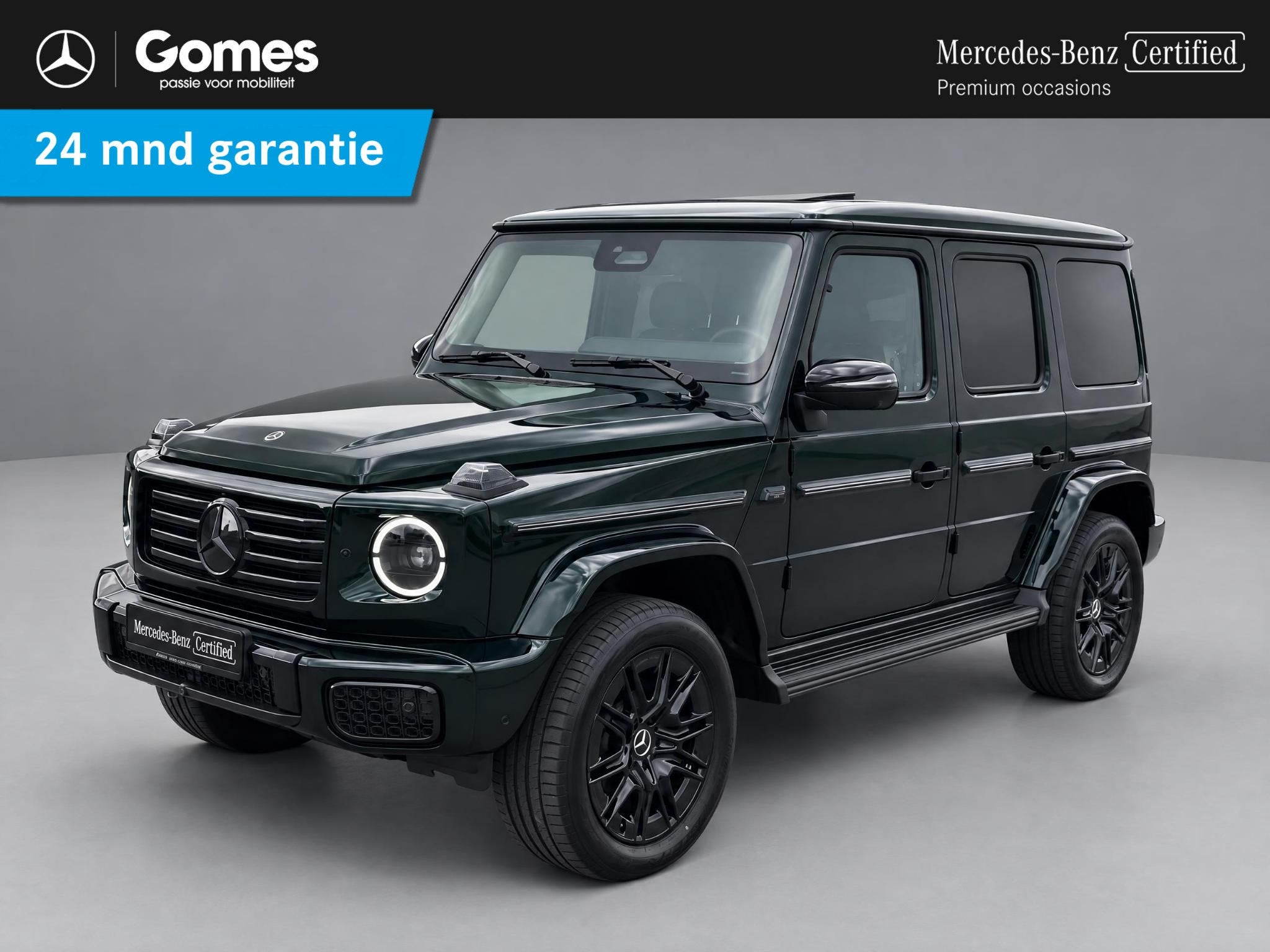 Mercedes-Benz G-klasse 580 met EQ-Technologie 116 kWh | Pano, Auto's, Automaat, Gebruikt, Zwart, 116 kWh
