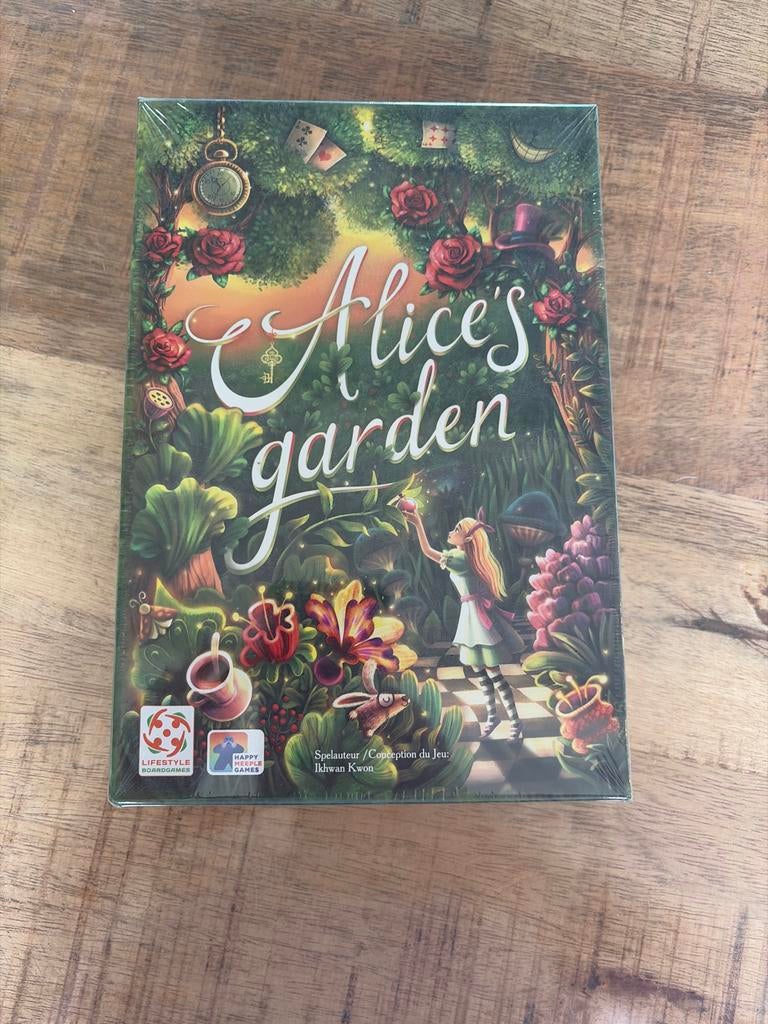 Alice's Garden bordspel, Hobby en Vrije tijd, Gezelschapsspellen | Bordspellen, Een of twee spelers, Ophalen of Verzenden, Nieuw