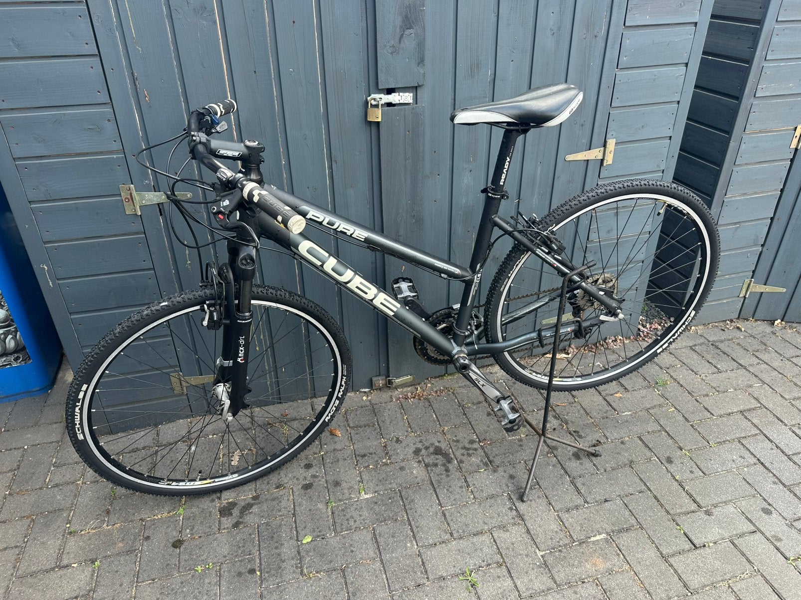 Cube Pure black/grey pure L 54, Velgrem, Meer dan 20 versnellingen, Ophalen, Overige merken