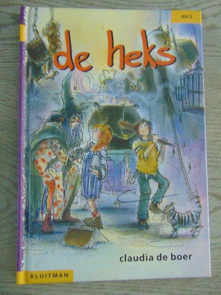 De heks - hardcover boek Avi E3 - Claudia de Boer, Ophalen of Verzenden, Zo goed als nieuw, Claudia de Boer, Fictie algemeen
