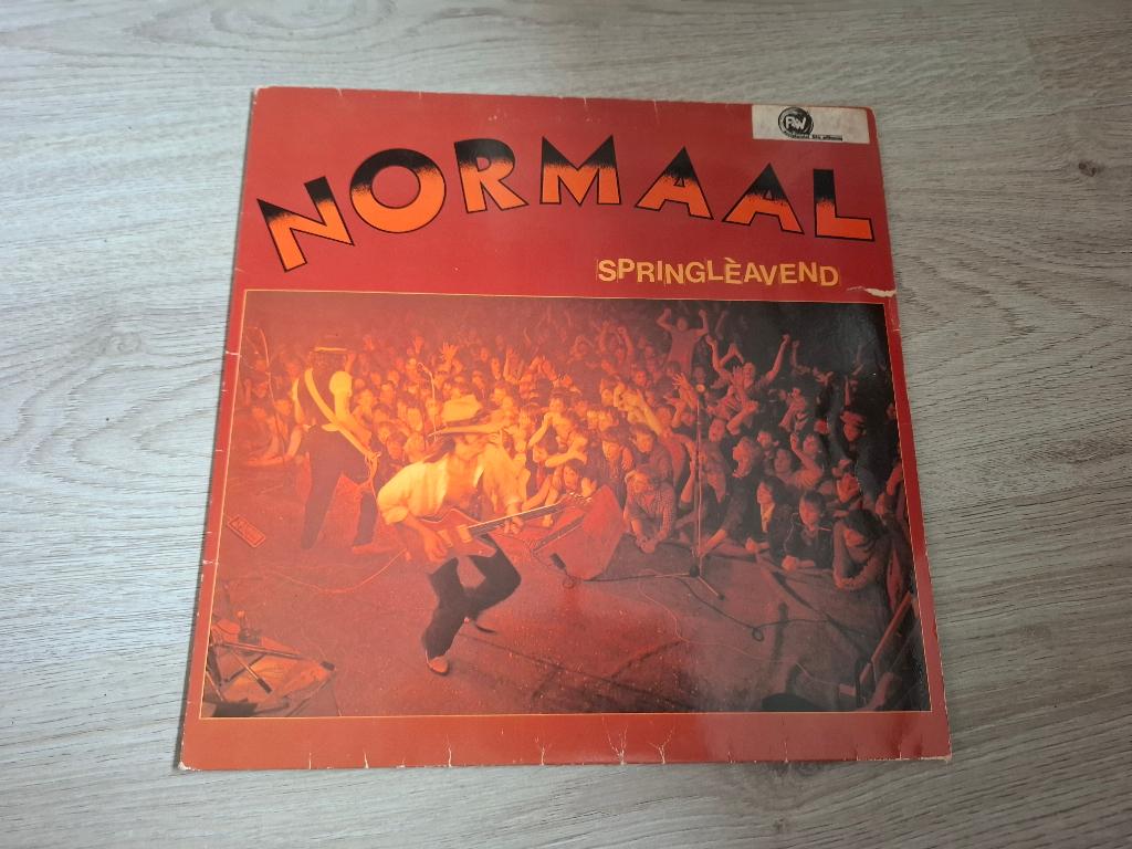 LP Normaal – Springlèavend. (1981), Gebruikt, 1980 - 1989, 12 inch, Rock