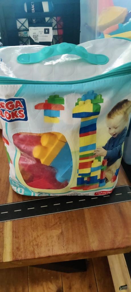 Mega Bloks Bouwblokken Set, Kinderen en Baby's, Speelgoed | Bouwstenen, Ophalen, Zo goed als nieuw, Megabloks