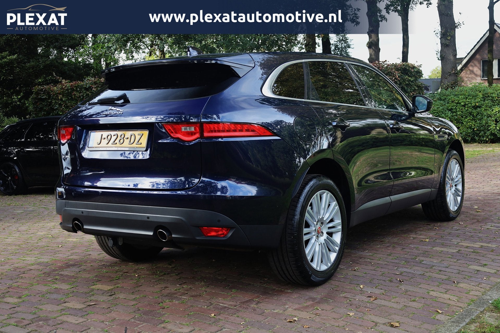 Jaguar F-PACE 2.0 Portfolio AWD 25t Aut. | Lederen Interieur, Gebruikt, 4 cilinders, Blauw, Leder