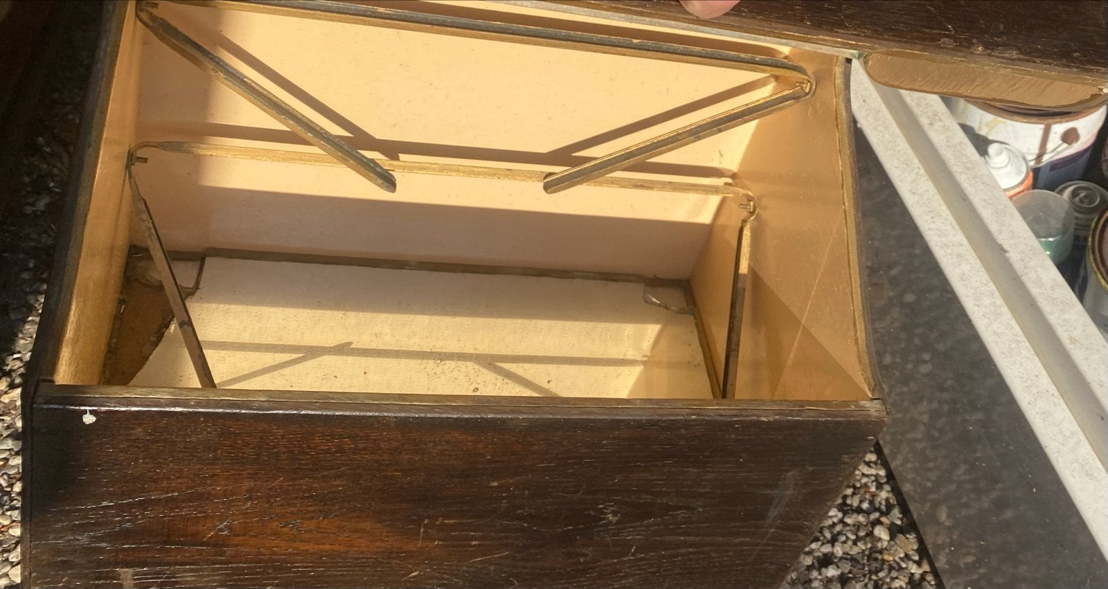 Authentiek drank flessen kistje - Opknapper, Huis en Inrichting, Woonaccessoires | Kisten, Ophalen, Minder dan 50 cm, Gebruikt