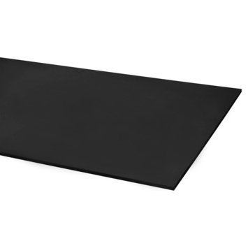 Zwarte MDF platen 244x122x 18 en 9 dik, Huis en Inrichting, Stoffering | Vloerbedekking, Ophalen, Nieuw, Zwart, Overige typen