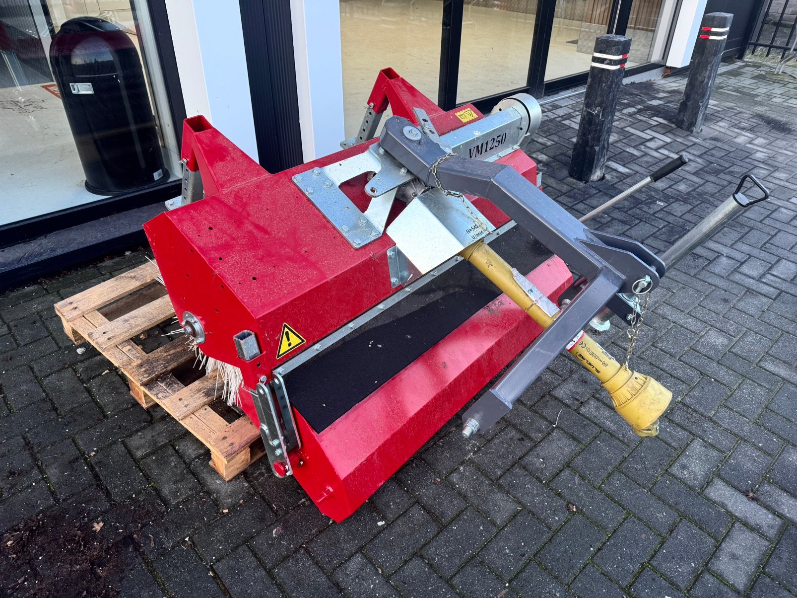 Veegmachine Rumex VM1250 2x gebruikt, zo goed als nieuw!, Ophalen, Zo goed als nieuw