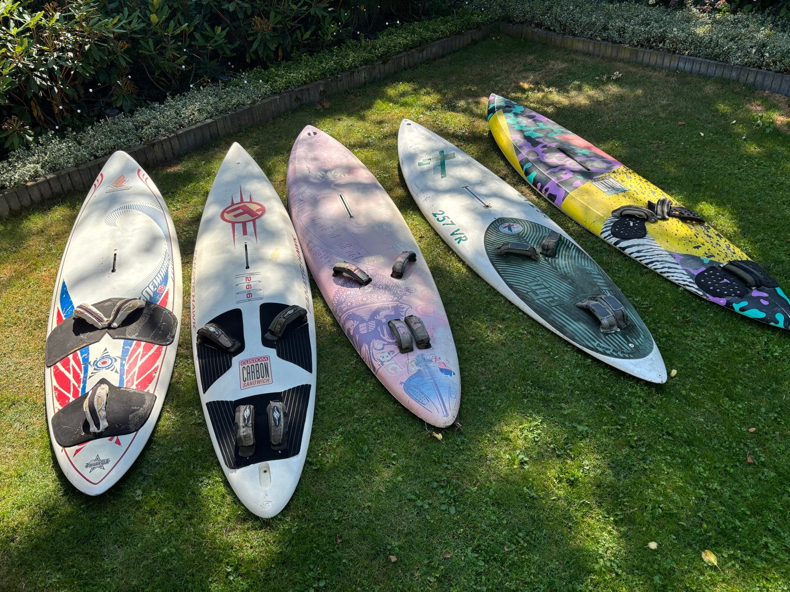 Surfplanken om te surfen, spelen,achter de boot of decoratie, 250 tot 300 cm, Gebruikt, Fanatic, Plank