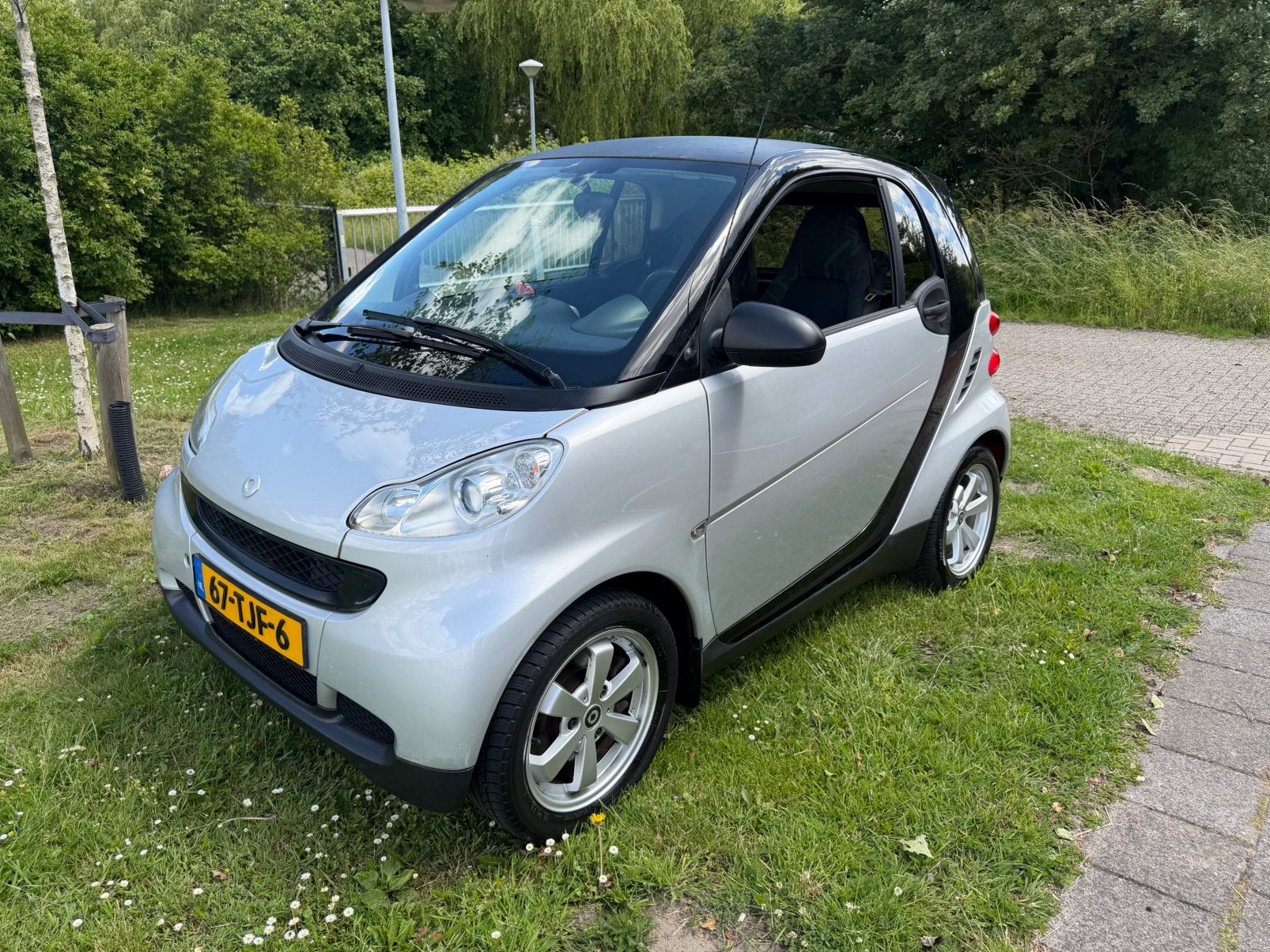 Fortwo CDI 2012 euro5 Airco electr. pakket 207000km apk 6-27, Auto's, Smart, Bedrijf, Te koop, Euro 5, Electronic Stability Program (ESP)