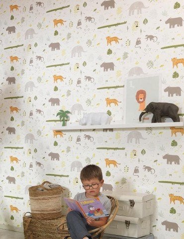 Les Minis Mondes/Happy World/little worldbehang, Ophalen of Verzenden, Nieuw