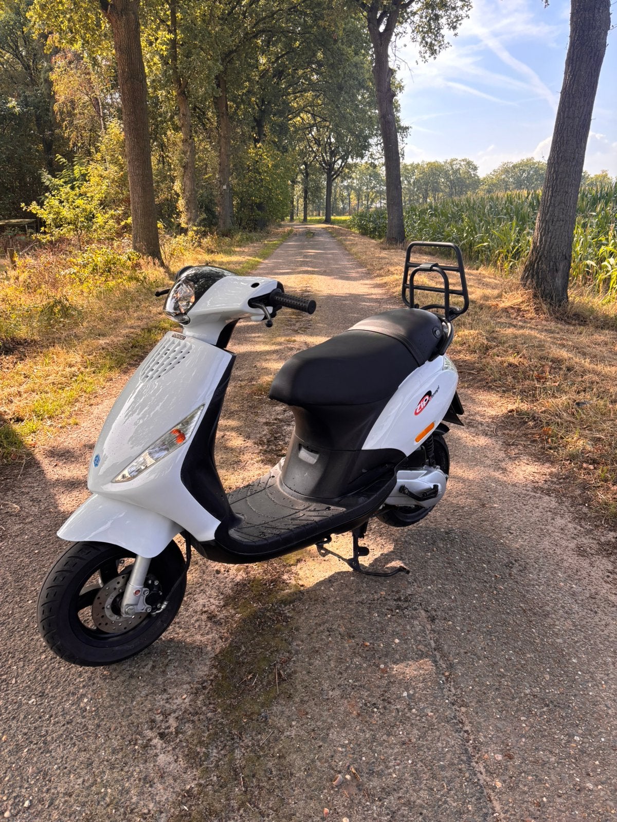 Piaggio Zip 2t 2012 Geel kenteken 4549KM, Ophalen, Maximaal 45 km/u, Zip, 49 cc