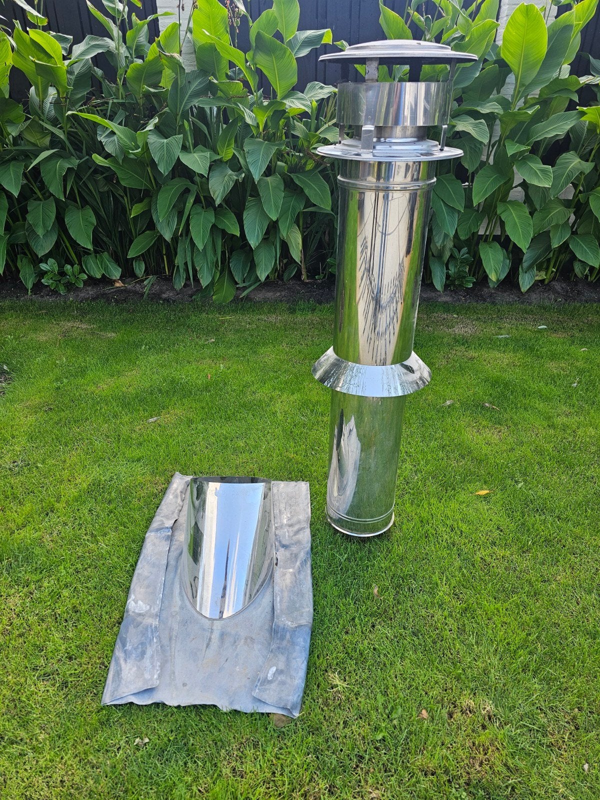 dakdoorvoer dubbelwandig, Ophalen, Afvoer, Minder dan 2 meter, 80 mm of meer