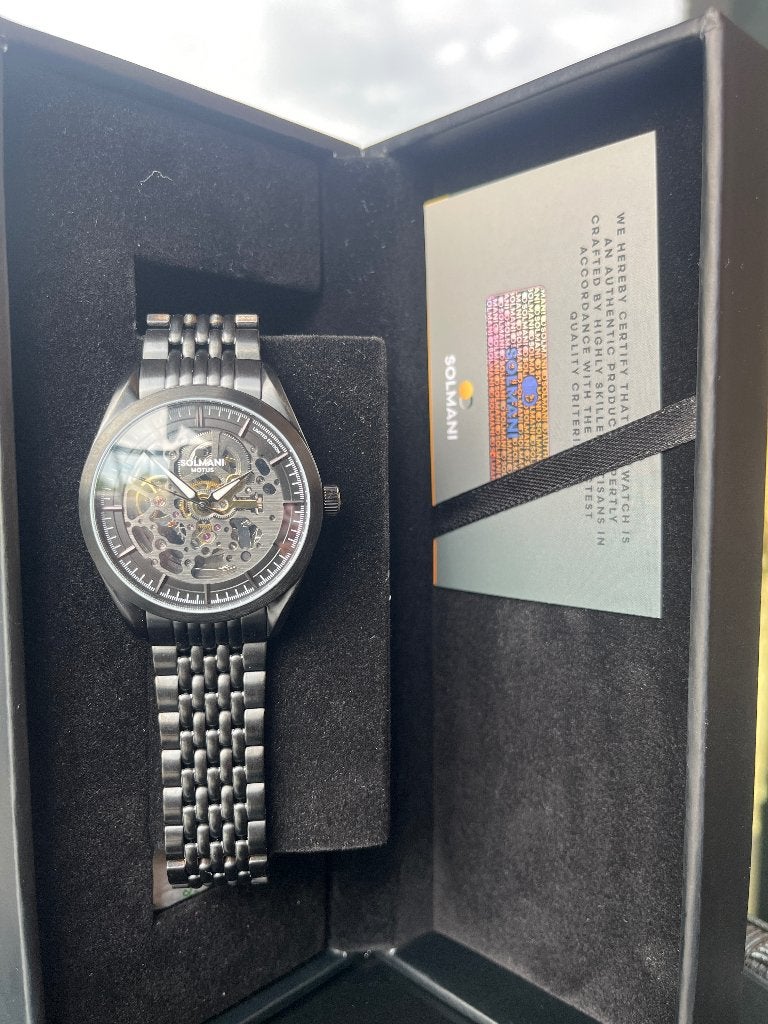 Horloge, Staal, Staal, Polshorloge, Nieuw
