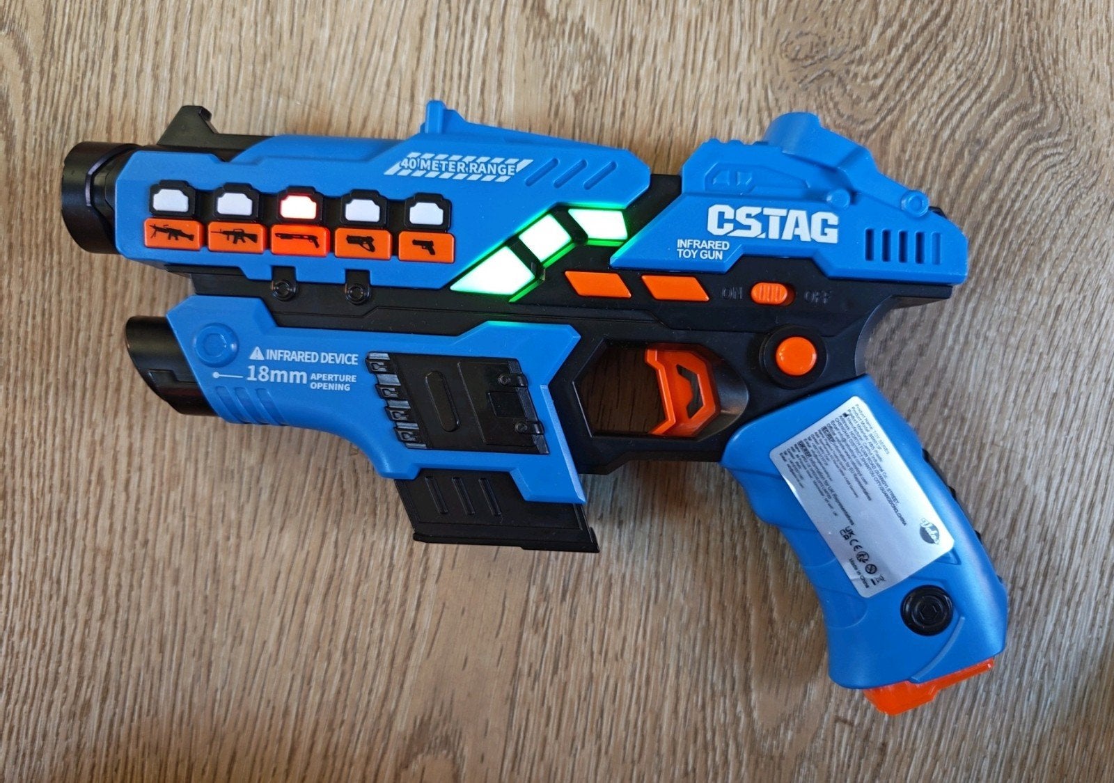 Laser Tag Pistolen Set (8x) te Huur voor Feestjes, Ophalen, Zo goed als nieuw, Jongen of Meisje