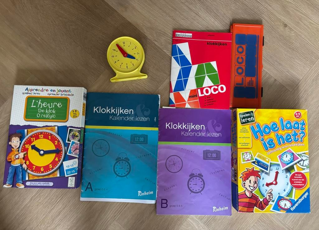 Educatieve Spellen: Klokkijken, Kalender & Loco, Ophalen, Gebruikt, Taal en Lezen