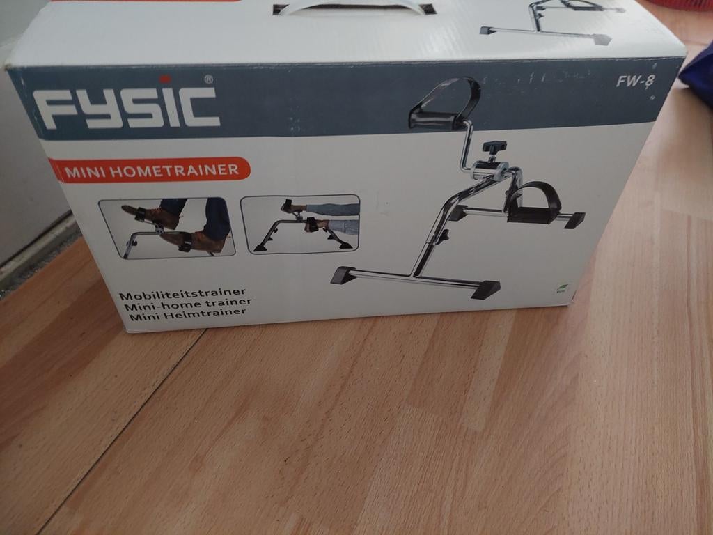 Fysic Mini Hometrainer FW-8 - Nieuw in doos, Ophalen, Nieuw, Metaal, Hometrainer