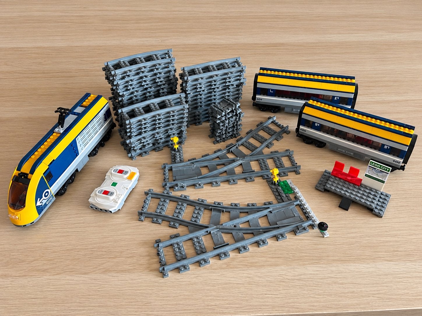 Lego City Passagierstrein (60197) met extra rails