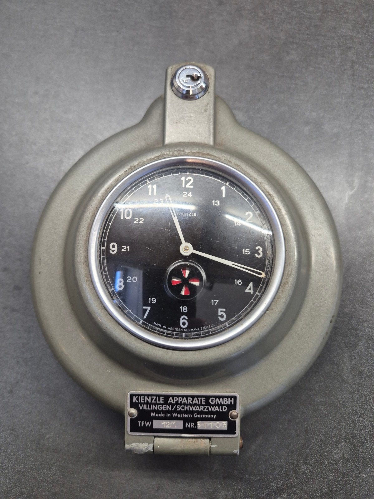 Vintage Kienzle Apparate Tachograaf - Made in West-Duitsland, Ophalen of Verzenden, Gebruikt, Overige merken, Dashboard en Schakelaars