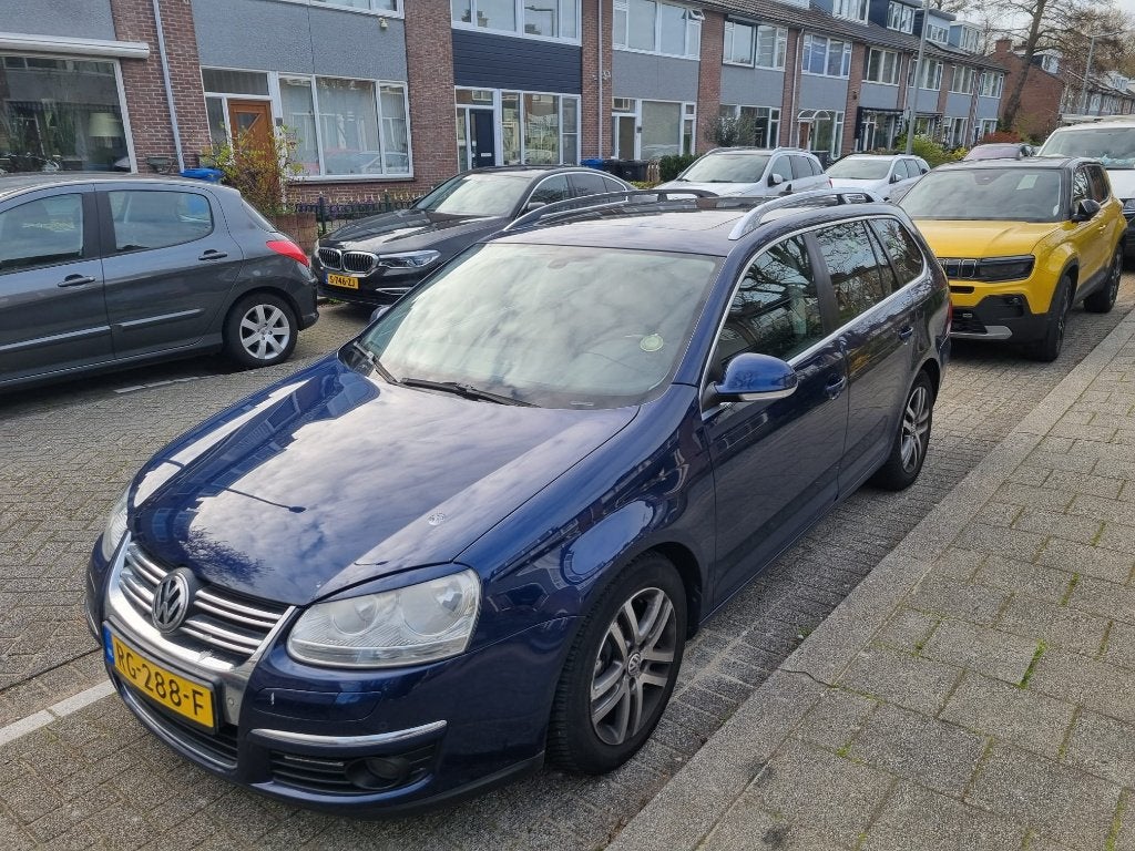 Volkswagen Golf 1.4 TSI 90KW Variant 2009 Blauw, Auto's, Volkswagen, Voorwielaandrijving, Stof, 4 cilinders, Blauw