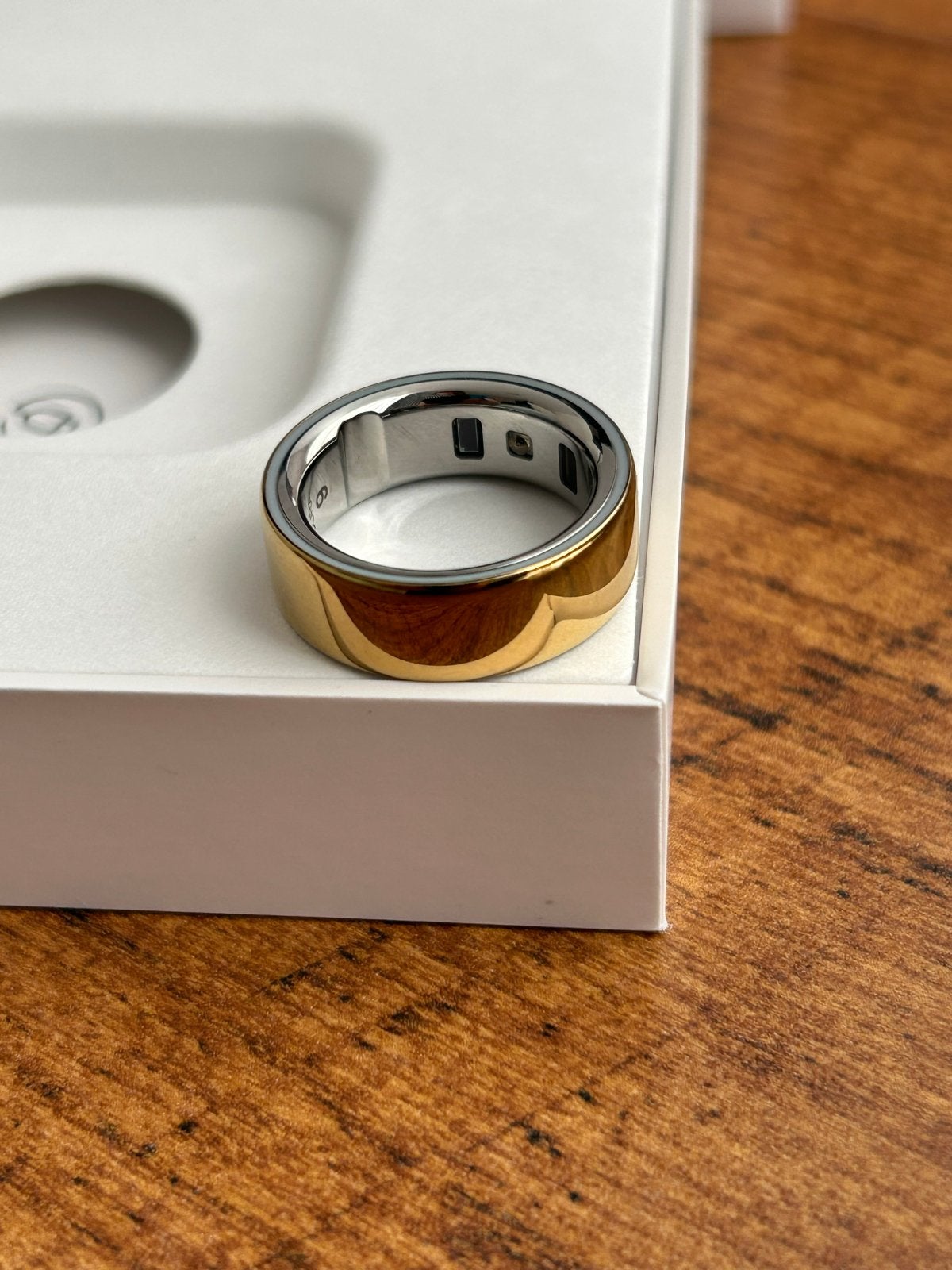 Oura Ring 4 Gold/Doré Maat 9, Heer, Ophalen of Verzenden, Zo goed als nieuw, Goud
