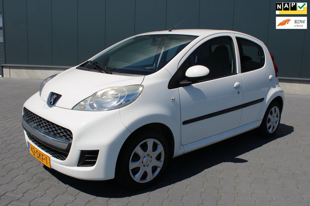 Peugeot 107 1.0-12V XS 1e eigenaresse 5 deurs airco, Auto's, Peugeot, Voorwielaandrijving, Euro 5, Stof, Gebruikt