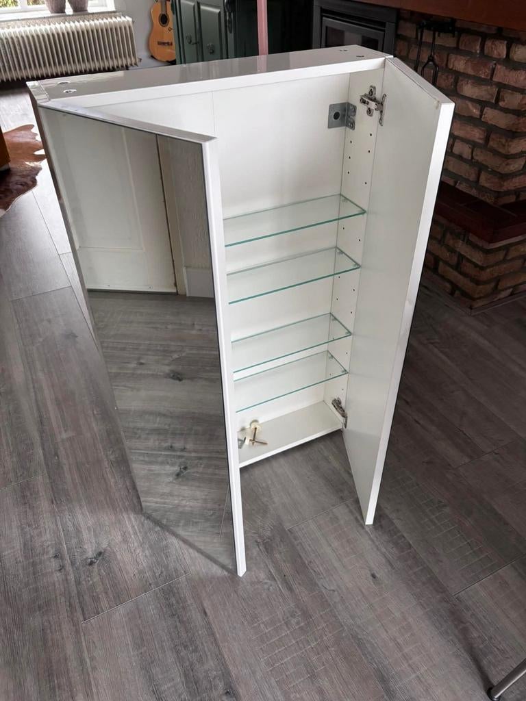 Ikea Godmorgon spiegelkast badkamer bovenkast, Ophalen, Spiegelkast, 50 tot 100 cm, Minder dan 25 cm