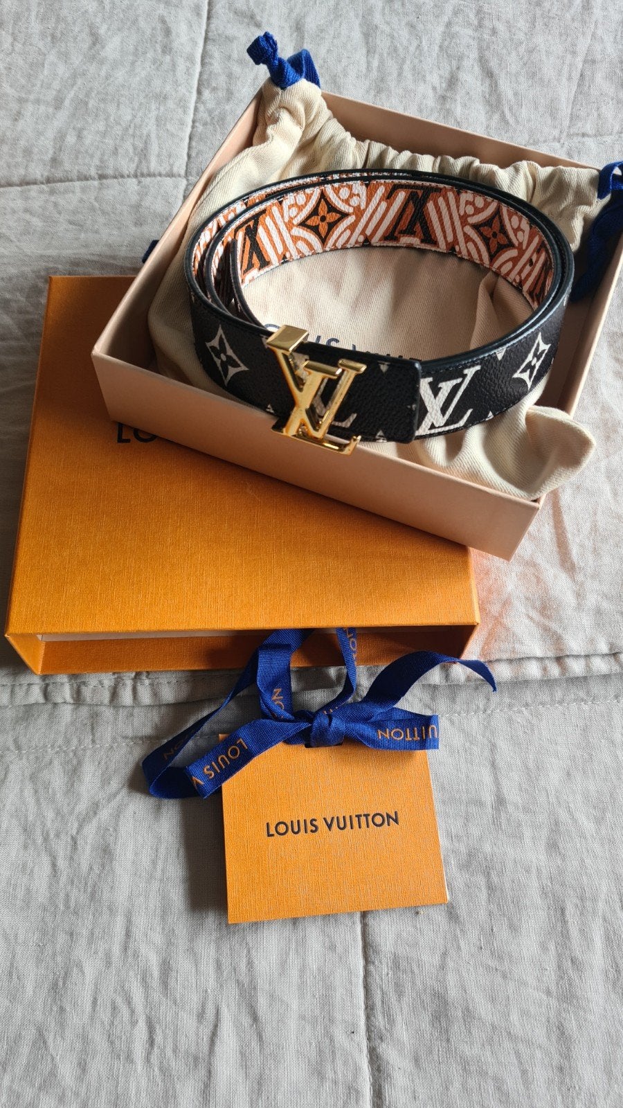 Louis Vuitton Monogram Crafty Riem.Limeted Edition, Ophalen of Verzenden, Bruin, 80 tot 90 cm