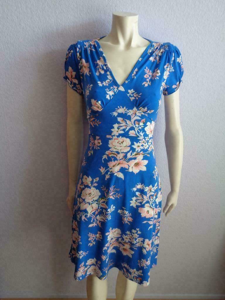 Mooie koningsblauwe jurk King Louie maat S, Kleding | Dames, Jurken, Blauw, Ophalen of Verzenden, Knielengte, King Louie