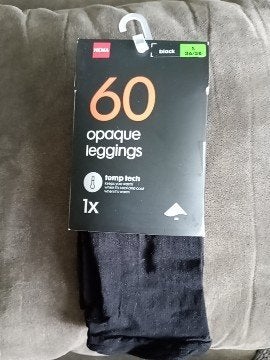 Nieuw Hema temp tech legging 60 denier S, Kleding | Dames, Legging, Maat 36/38 (S), Zwart, Nieuw