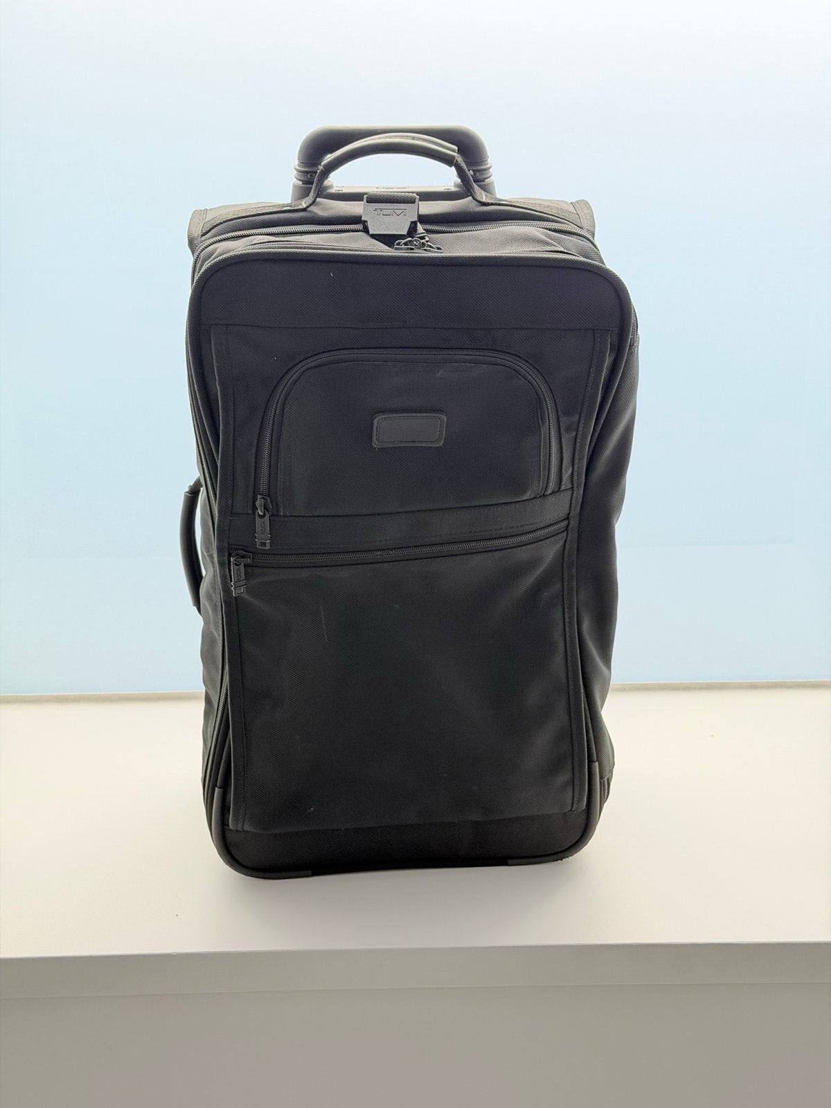 Tumi reiskoffer uitritsbaar, 30 cm of meer, Gebruikt, Zwart, Minder dan 35 cm