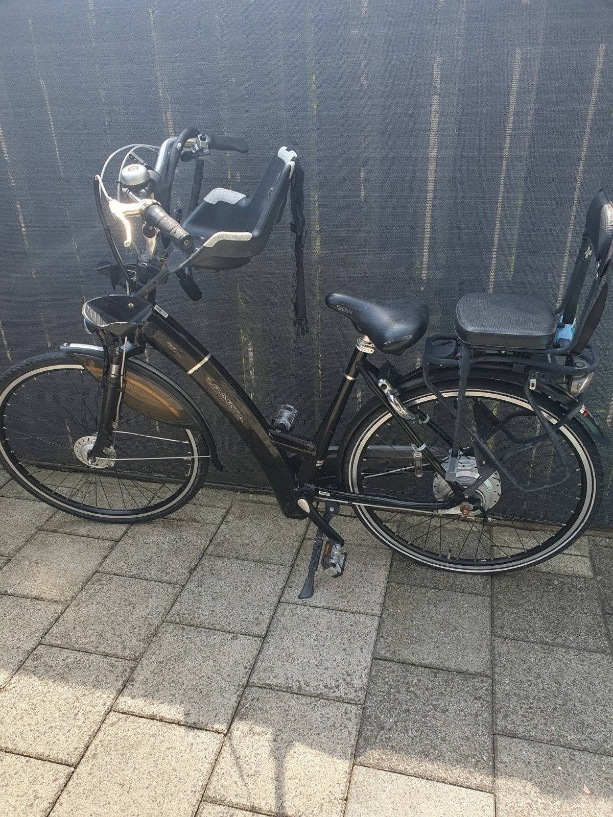 Sparta E-bike met kinderzitjes (foutcode E-0003), Fietsen en Brommers, Ophalen, Gebruikt, Sparta